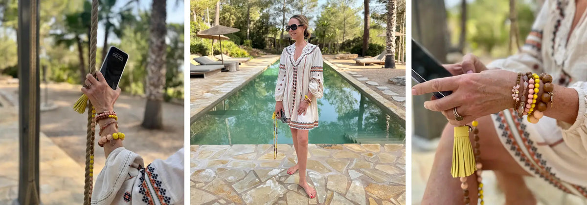 Collage mit Tragefotos von Sweetlivinginterior