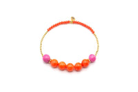 A23 Fine Jewelry 7P Pink Orange