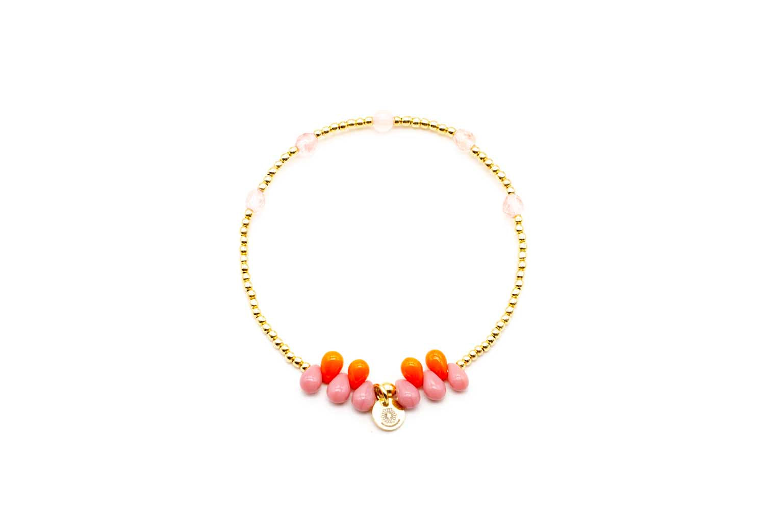 A23 Fine Jewelry Drops Pink Orange