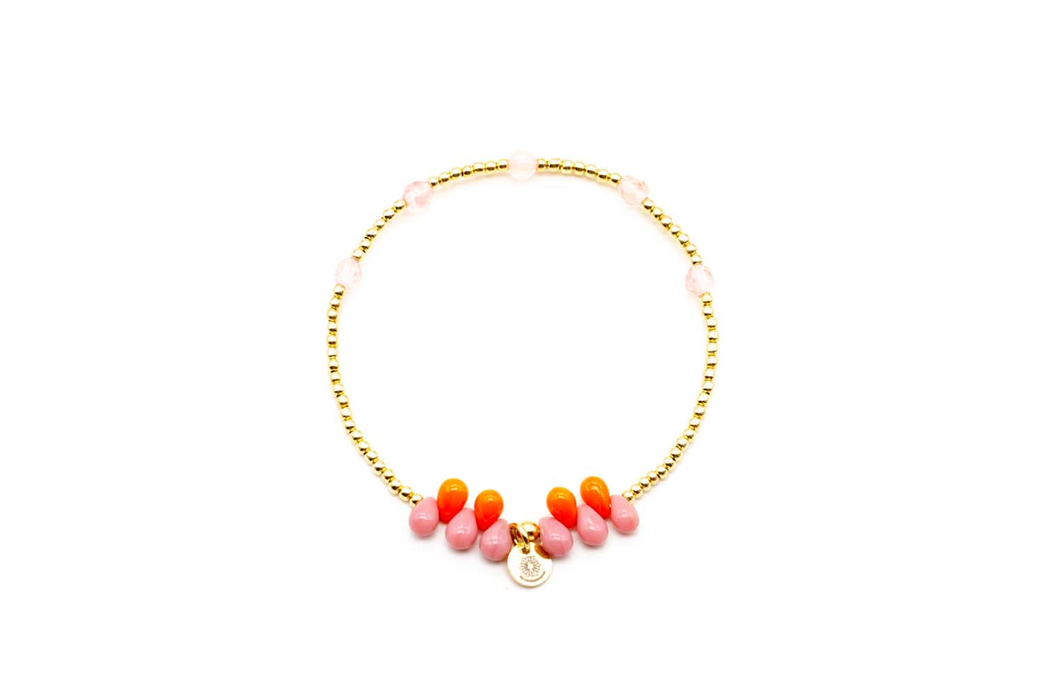 A23 Fine Jewelry Drops Pink Orange