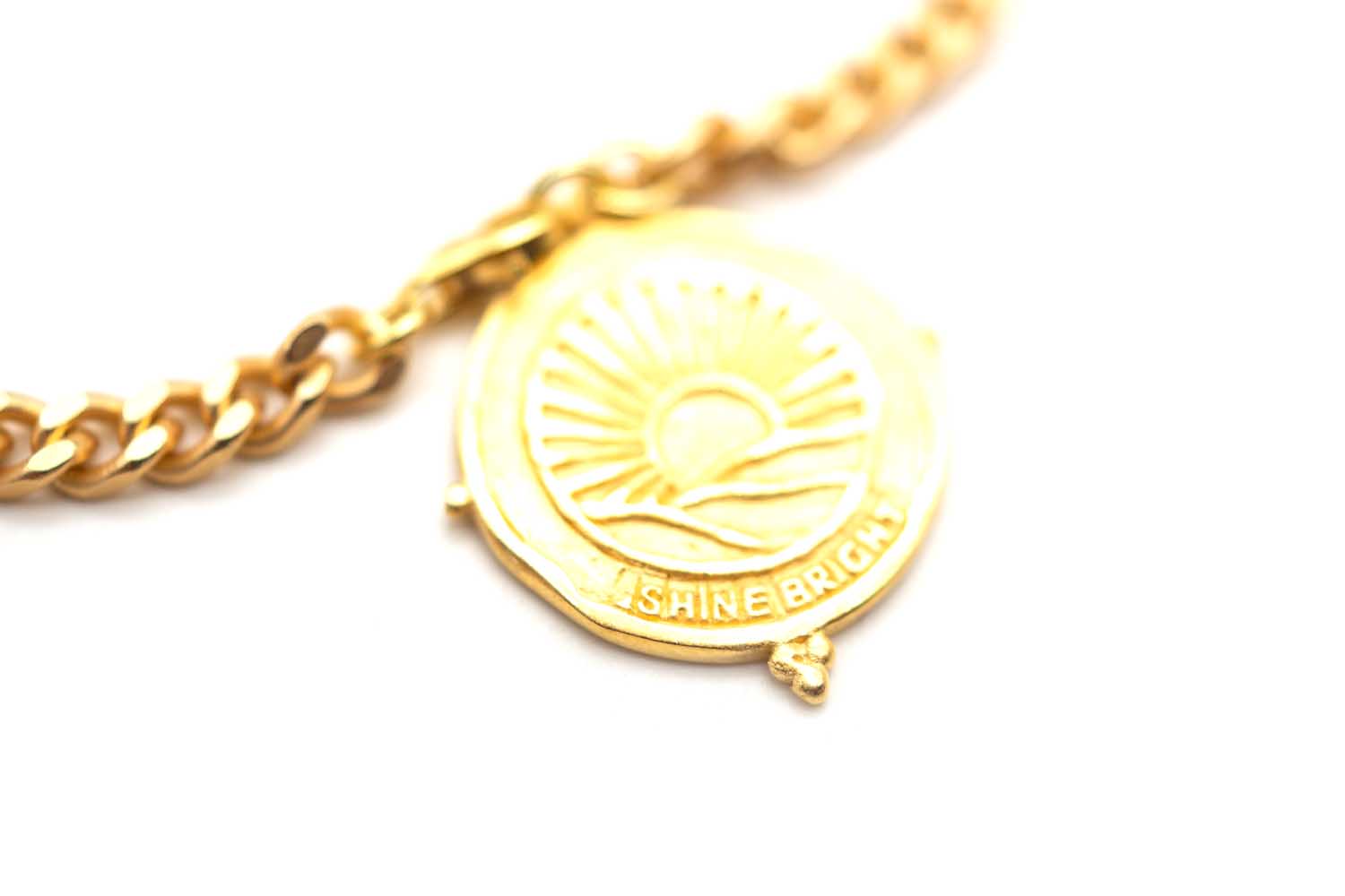A24 Fine Jewelry Bracelet Rockstar Mini Coin