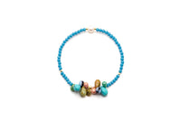 A25 Mala Single 6Drops Blue Pearl