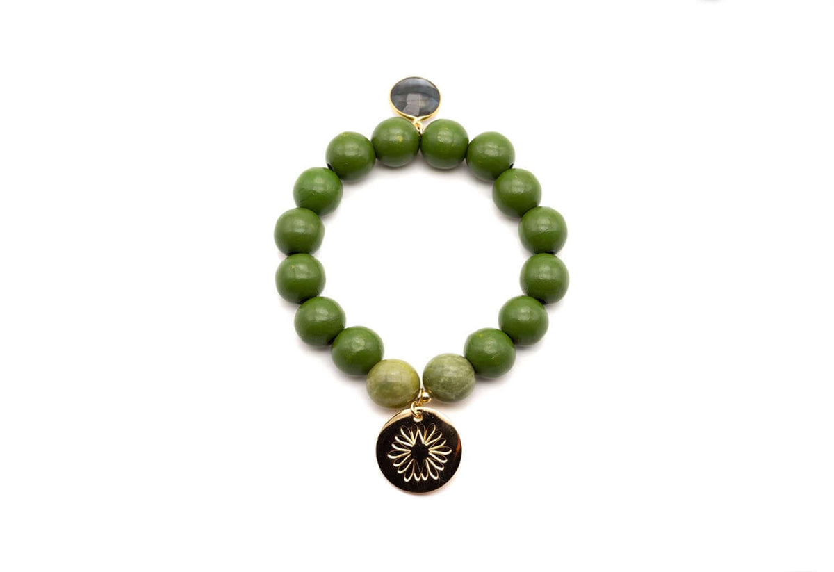 A25 HD Soft Olive – handgemachter Schmuck von Schmückstück