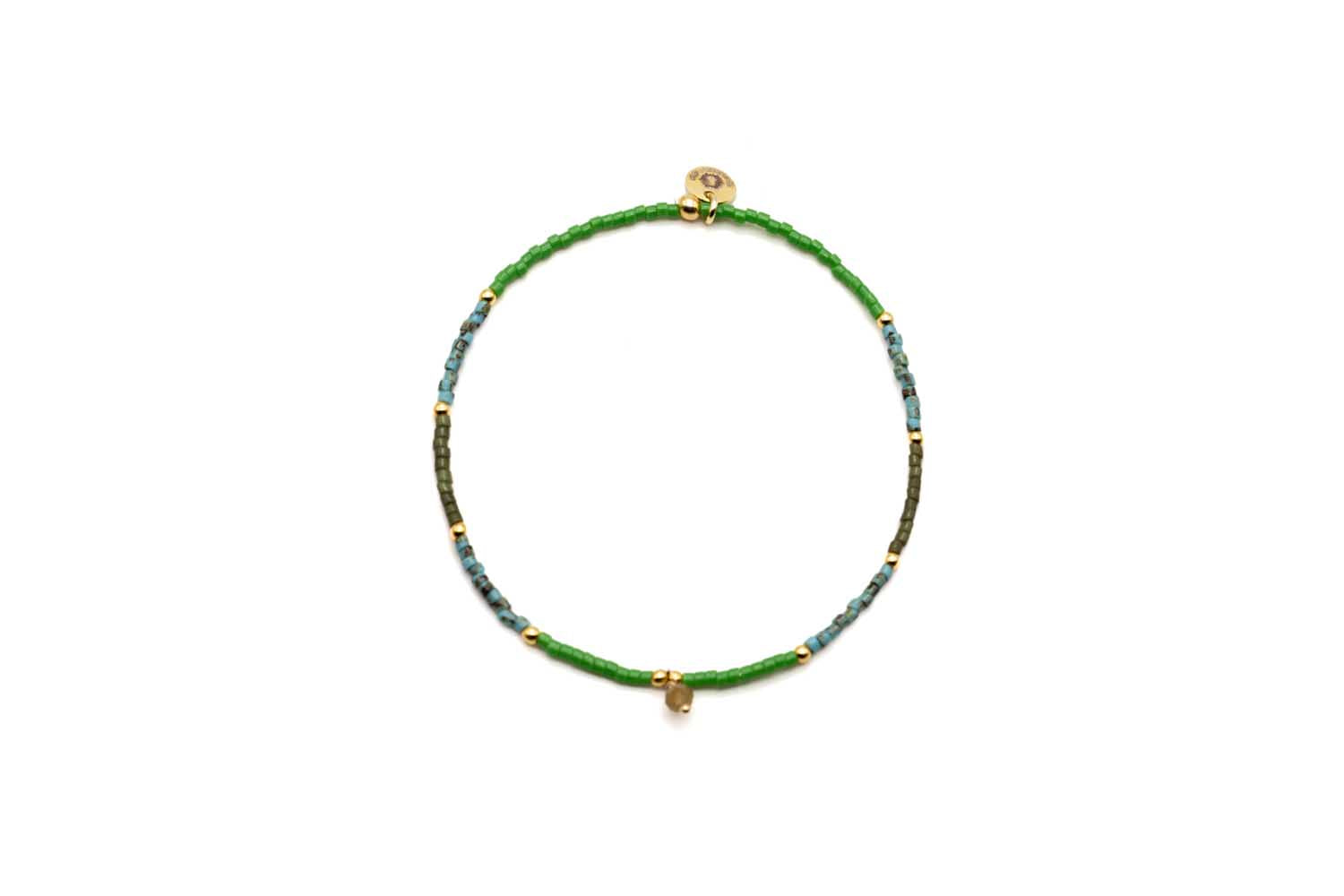 A25 Mala Single Miyuki Green