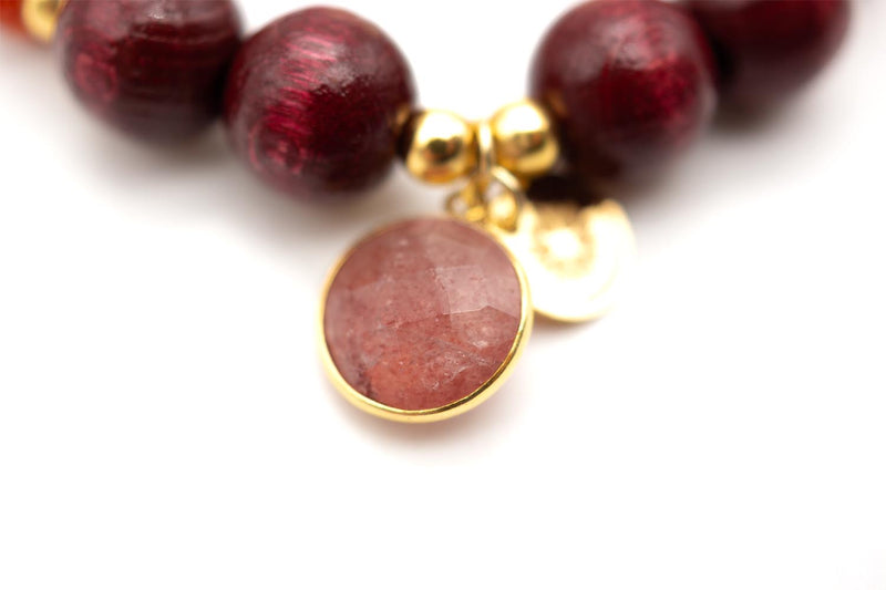 A25 Mix Golden Burgundy