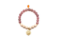 A25 Mala Single Rose Moon