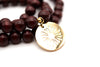 A25 Mala Triple Burgundy