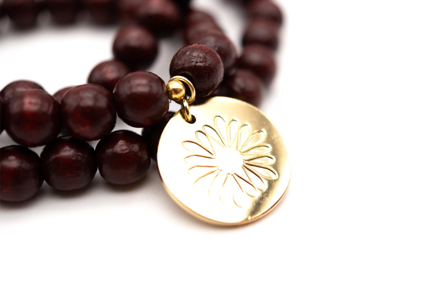 A25 Mala Triple Burgundy