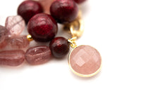 A25 Mala Triple Curb Burgundy