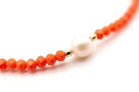 A26 Mala Single 6 Drops Coral