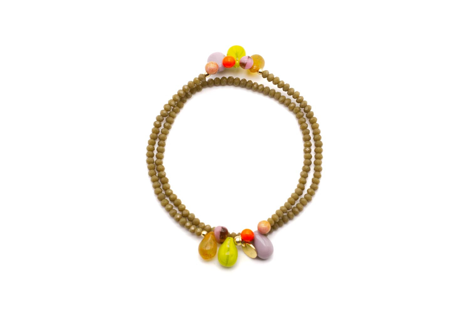 A26 6Drops Double Sweet Olive – handgemachter Schmuck von Schmückstück