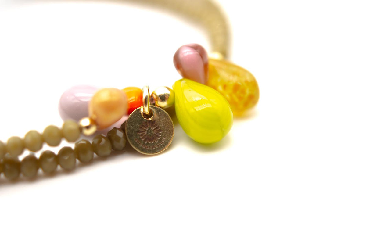 A26 6Drops Double Sweet Olive – handgemachter Schmuck von Schmückstück