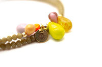 A26 6Drops Double Sweet Olive – handgemachter Schmuck von Schmückstück