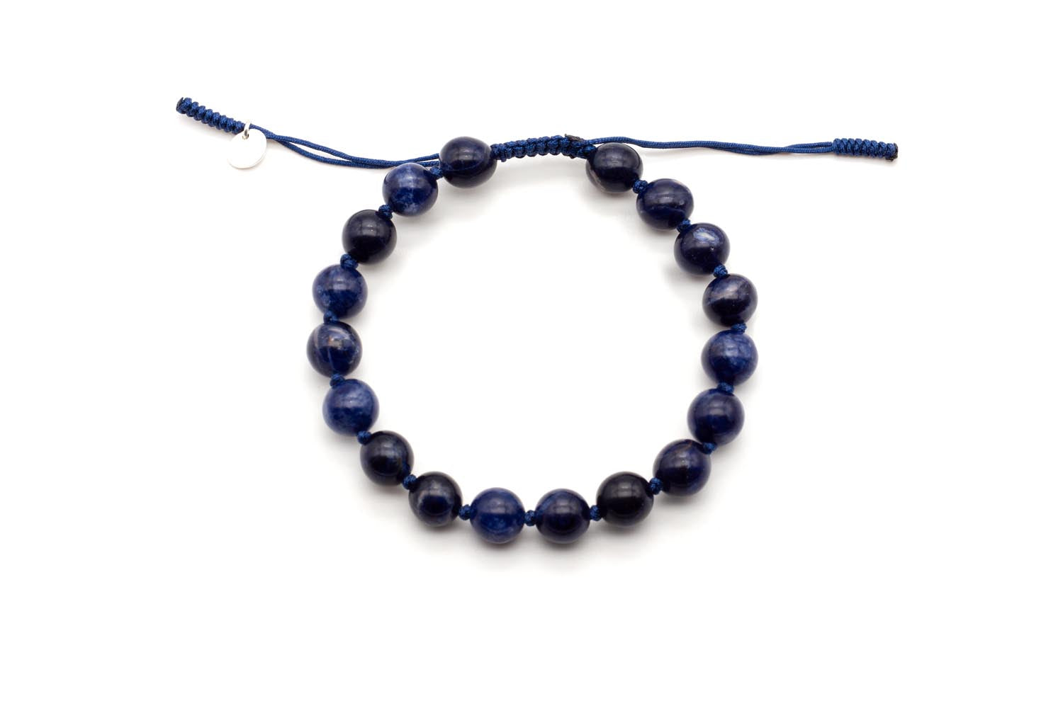 Armband Mala Single Blue for Men mit Sodalith