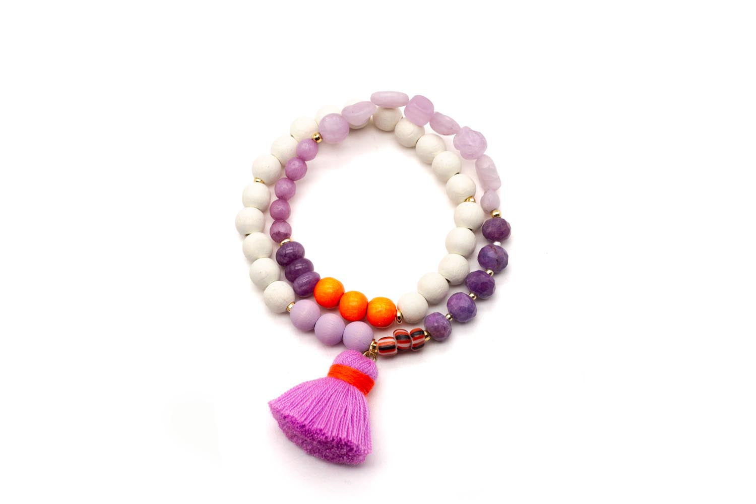 A26 Mala Twin Purple White