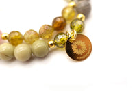 A26 Mala Twin Green Rose