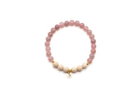 A26 Mala Single Rose Moon – handgemachter Schmuck von Schmückstück