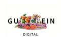 Digitaler Geschenkgutschein mit Schriftzug Gutschein Digital über bunten Perlenarmbändern