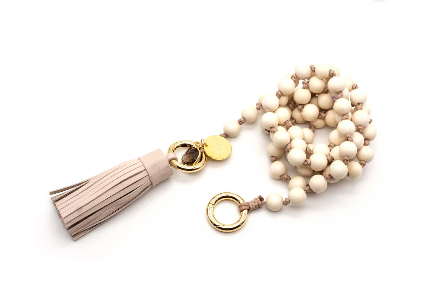 HK24 Phone Strap Ivory