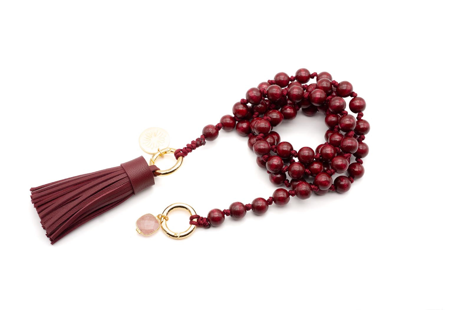 HK25 Phone Strap Burgundy