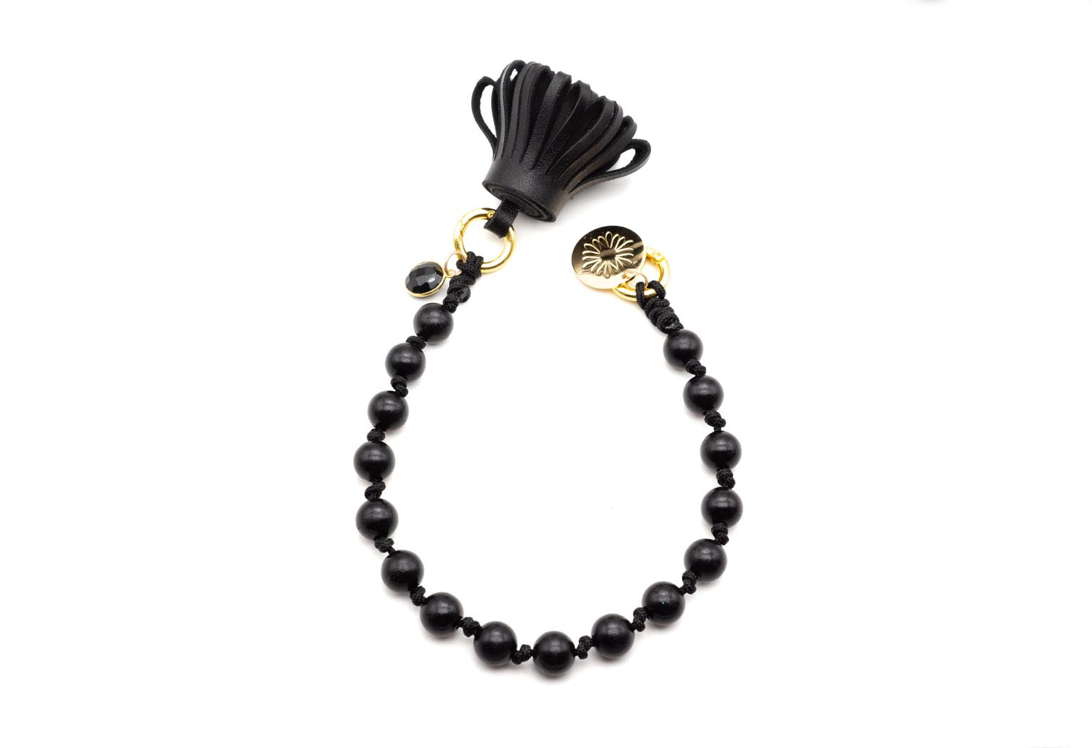 2-in-1 Phone Strap Sweet Black