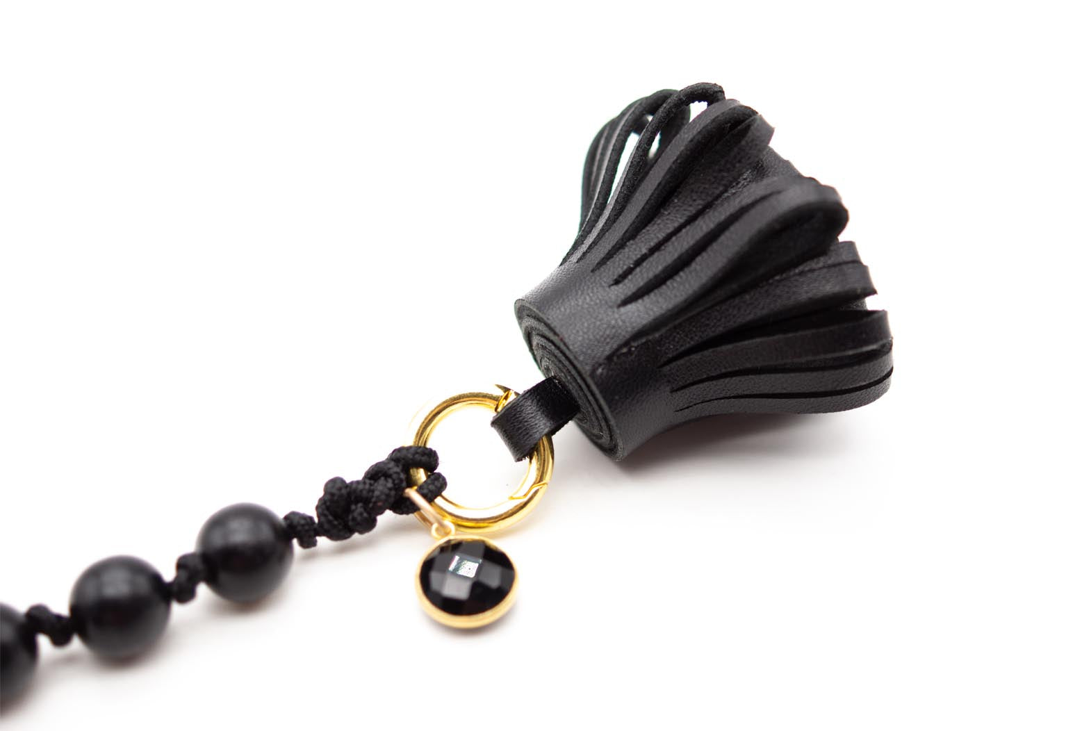 2-in-1 Phone Strap Sweet Black