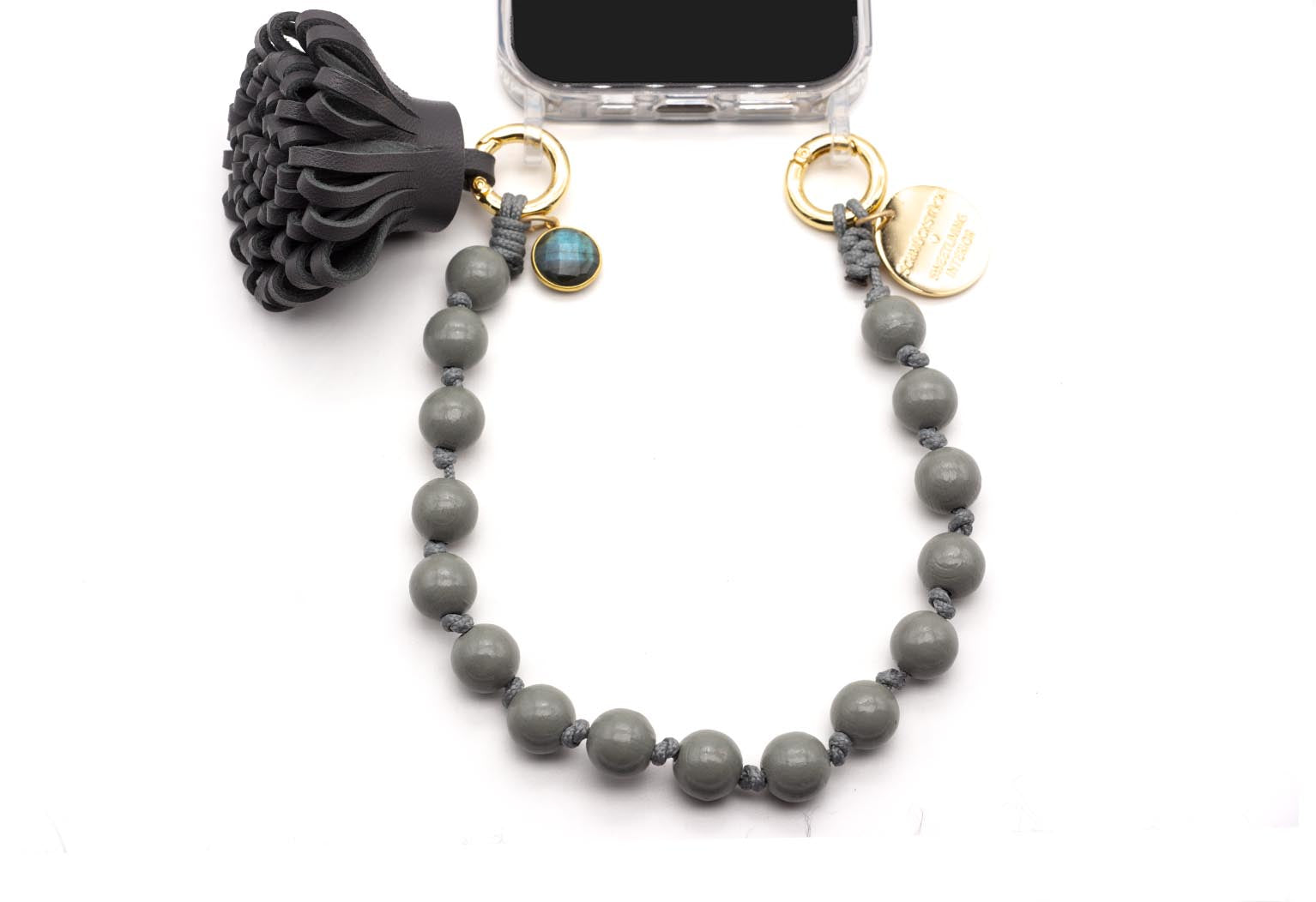2-in-1 Phone Strap Sweet Grey