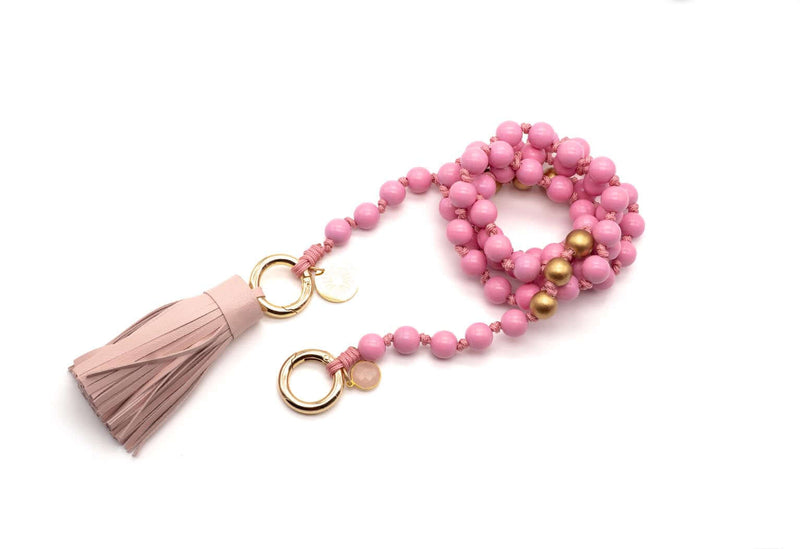 HK26 Phone Strap Pastel Pink – handgemachter Schmuck von Schmückstück