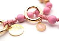HK26 Phone Strap Pastel Pink – handgemachter Schmuck von Schmückstück