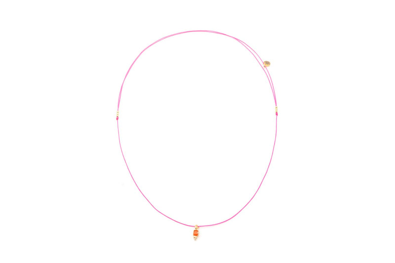 K24 Choker Pink Orange