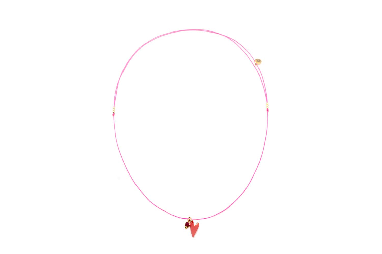 K26 Choker Pink Heart