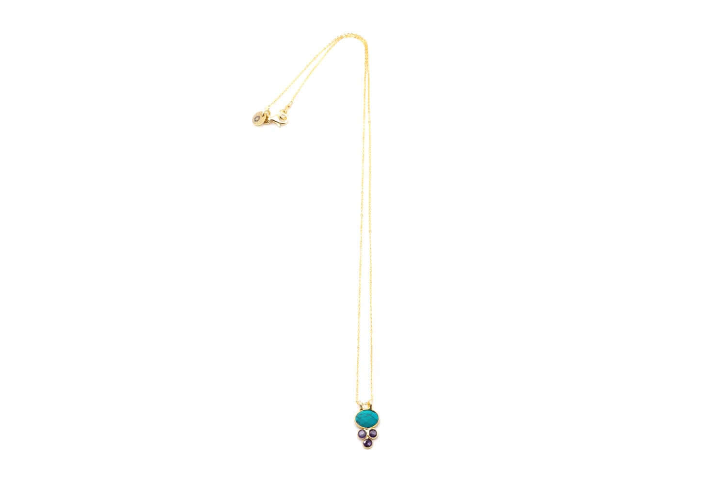 K26 Fine Jewelry Flower Türkis – handgemachter Schmuck von Schmückstück