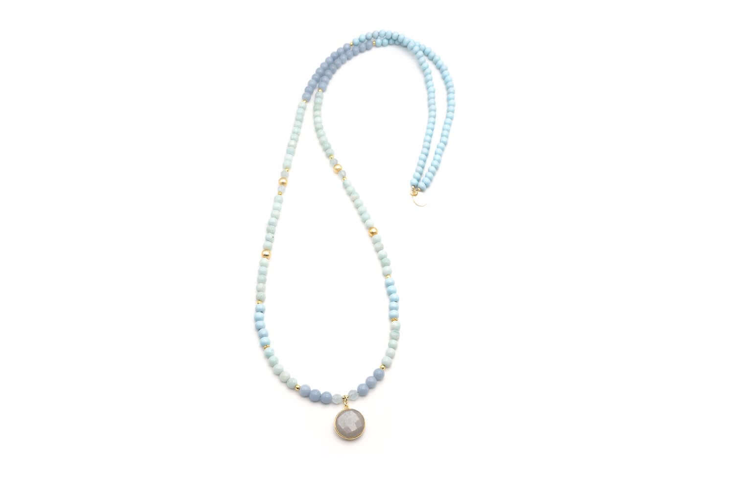 K26 LP Pure Sky – handgemachter Schmuck von Schmückstück