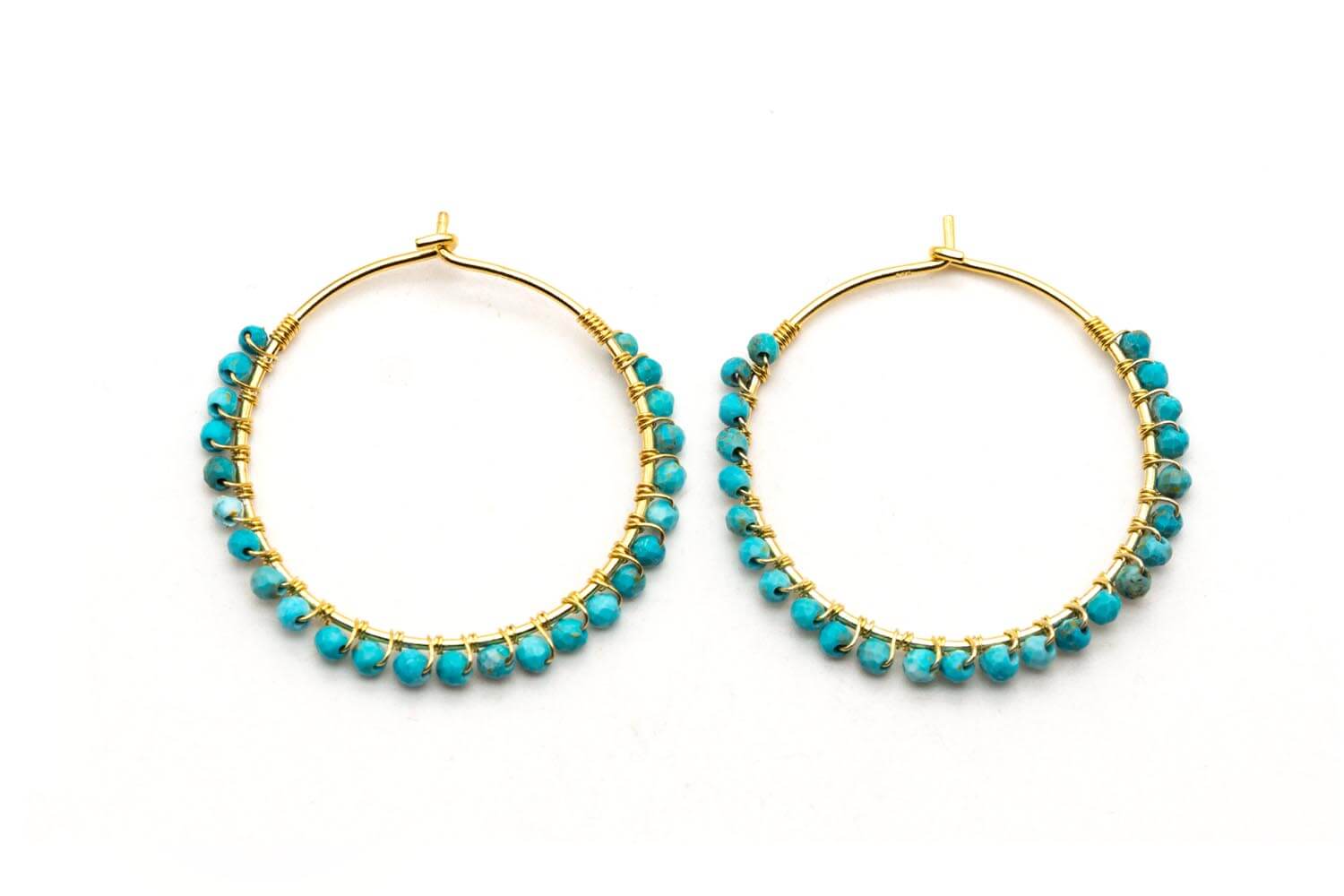 O26 Big Hoop Turquoise