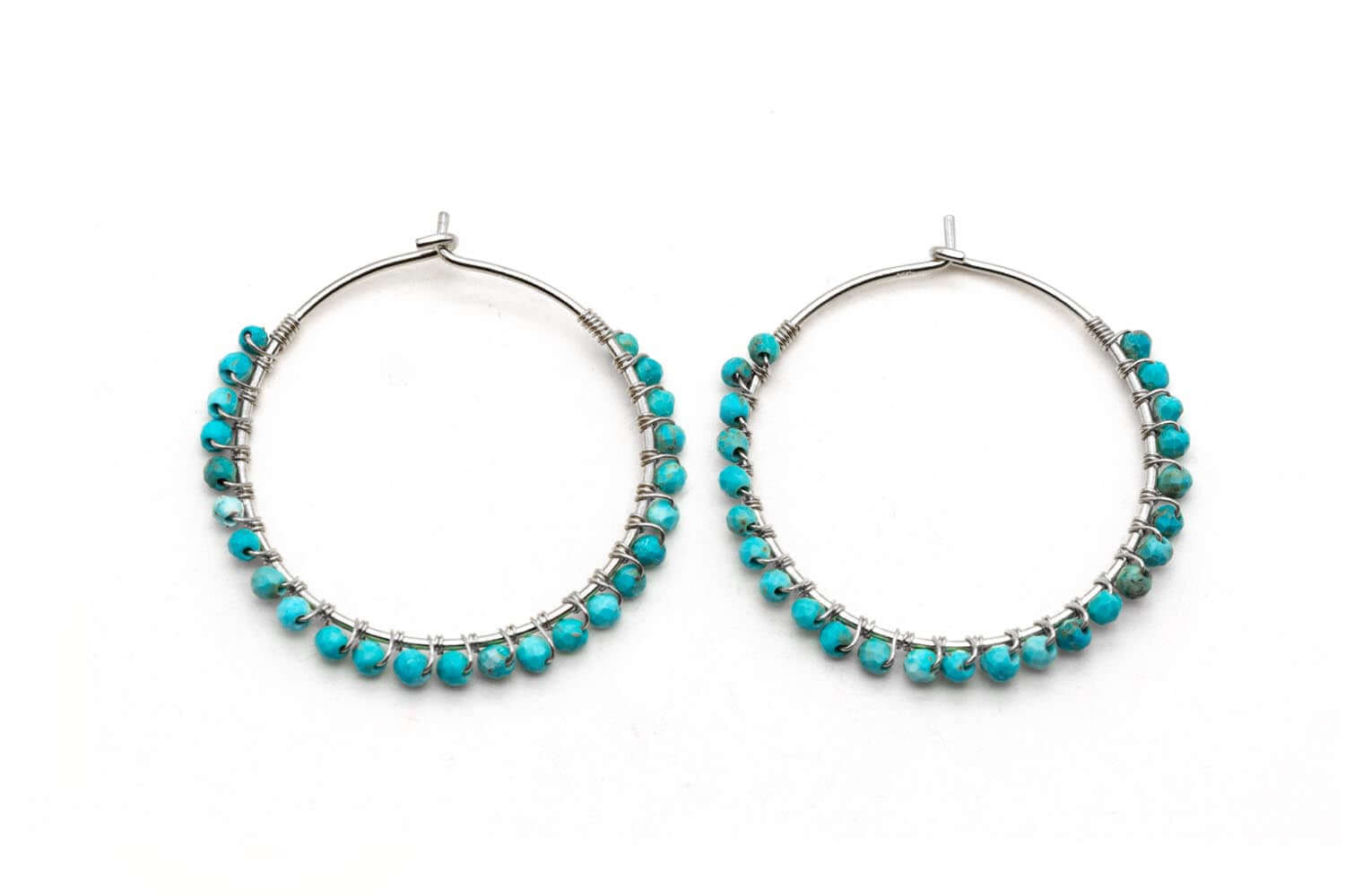 O26 Big Hoop Turquoise