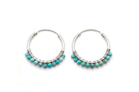 O26 Hoop Turquoise