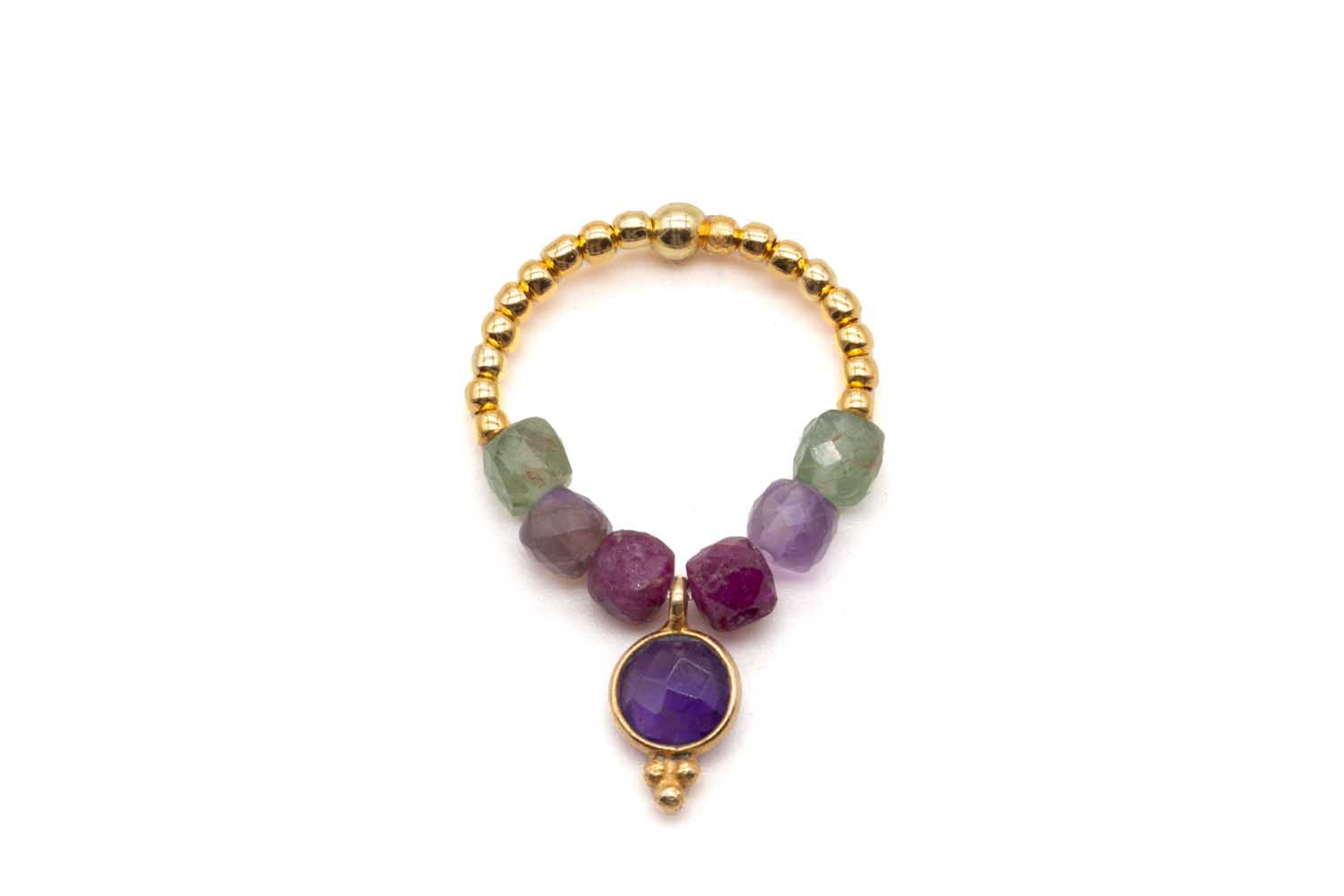 R24 Ring Cube Plum