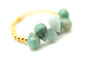 R24 Ring Drops Light Emerald