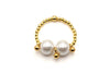 R24 Ring Duo Pearl