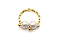 R24 Ring Duo Pearl