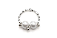 R24 Ring Duo Pearl