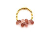 R25 Ring Drops Light Strawberry