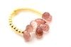 R25 Ring Drops Light Strawberry