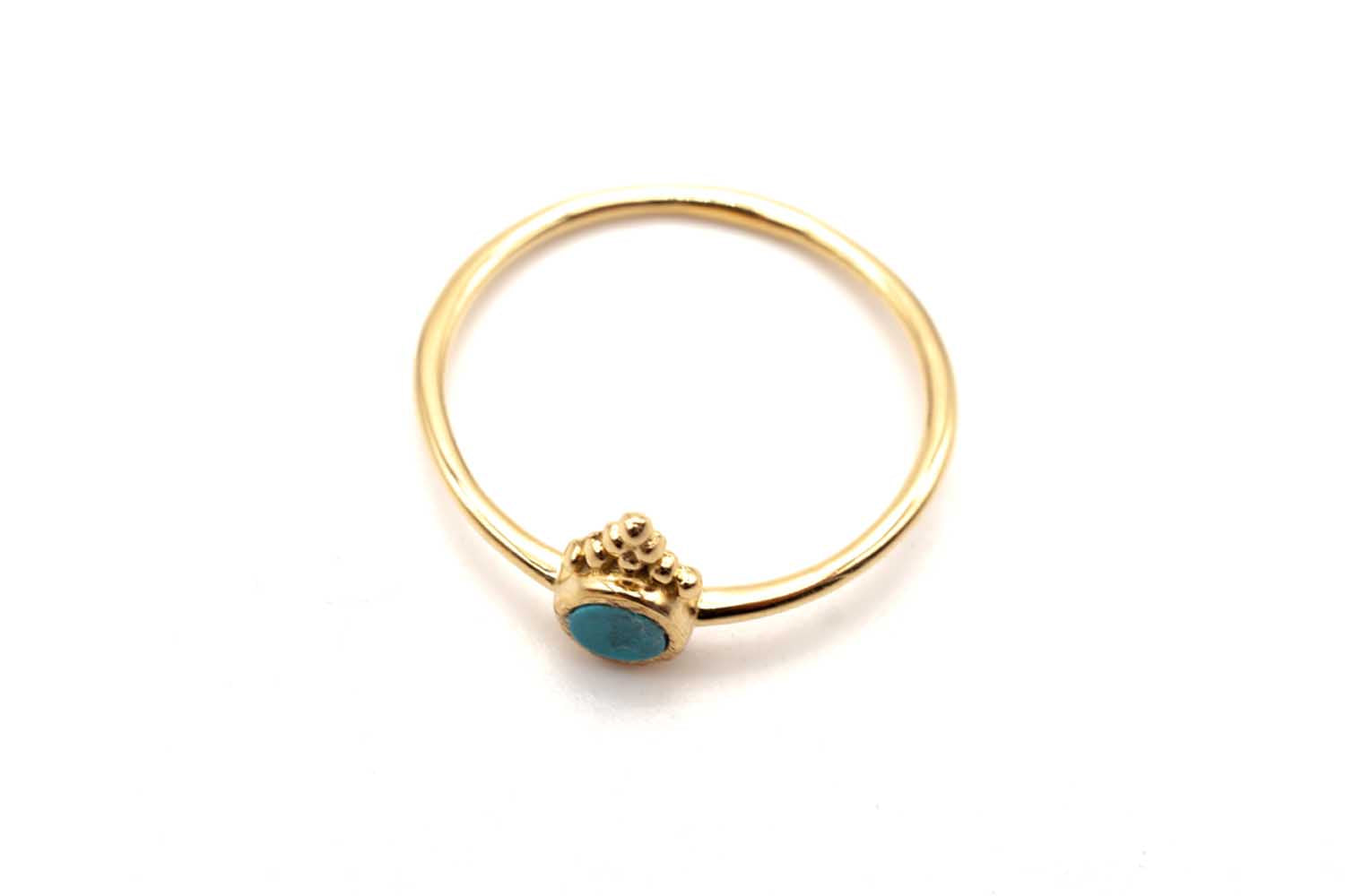 R25 Ring Tiny Turquoise