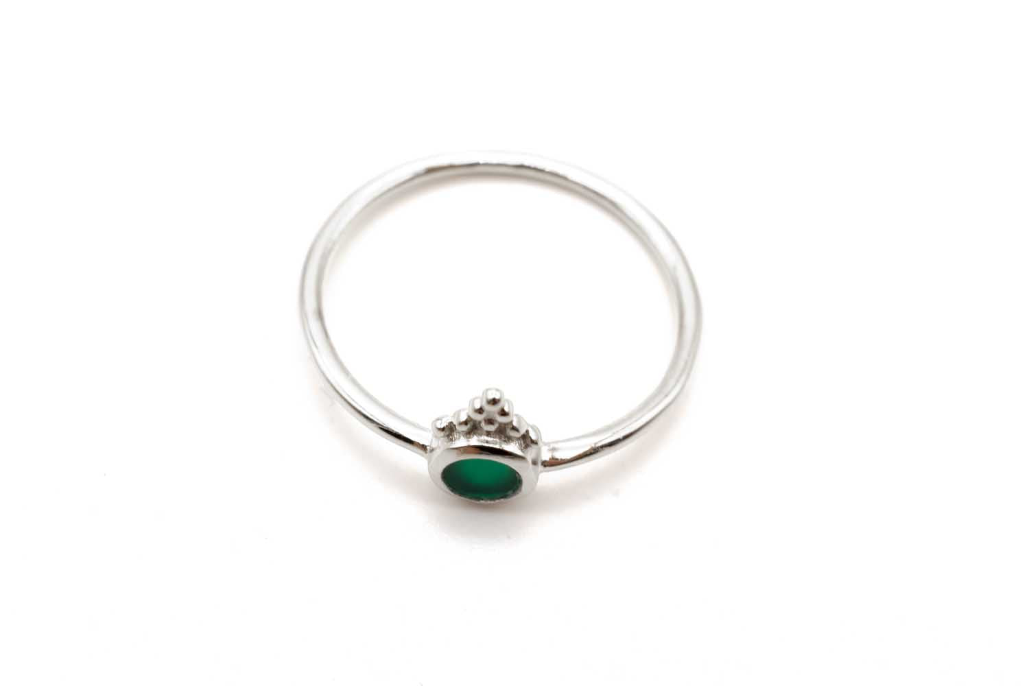 R25 Ring Tiny Green