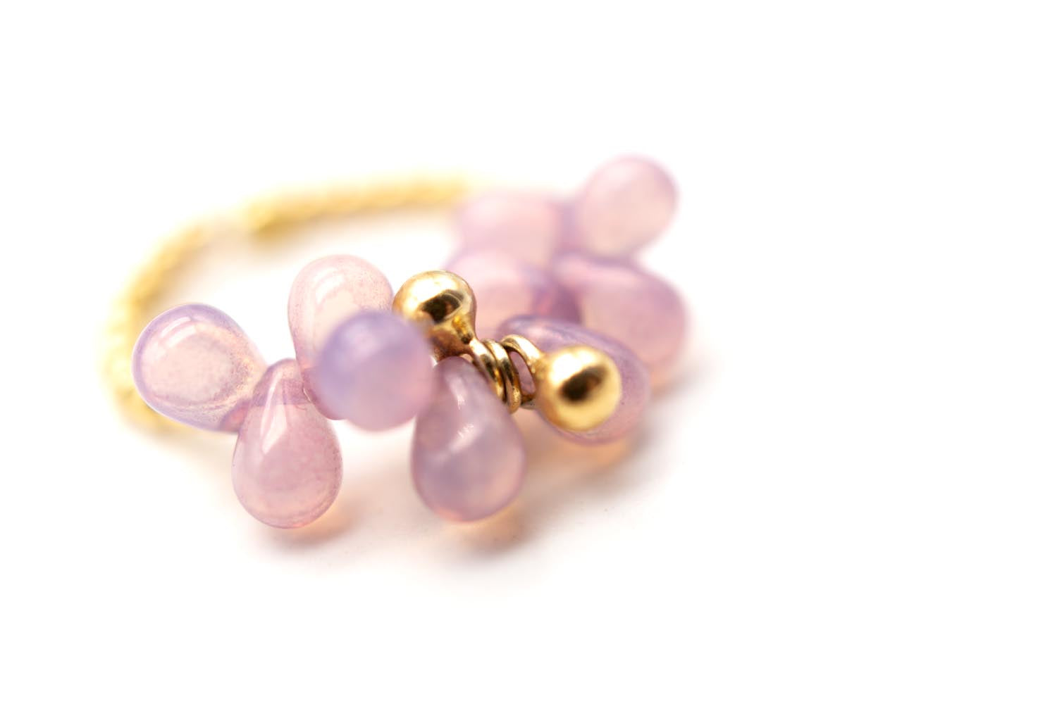 R26 Ring Drops Grape