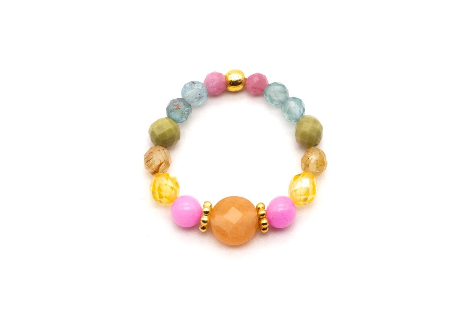 R26 Ring Colourful Peach