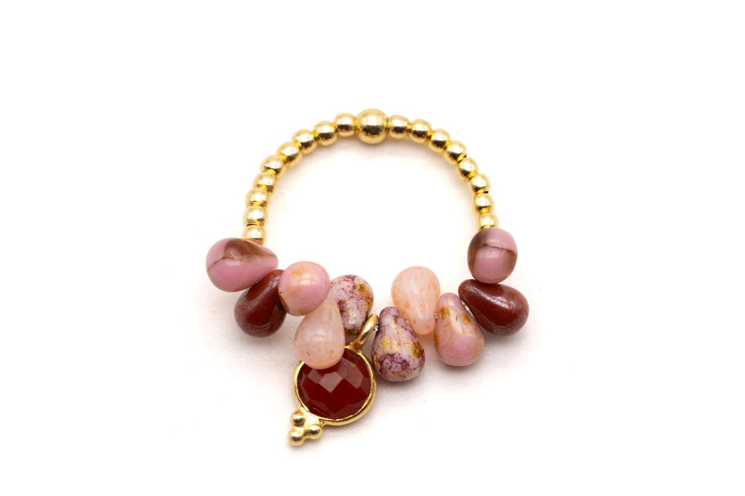 R26 Ring Drops Dahlia