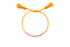 Armband pink orange Makramee