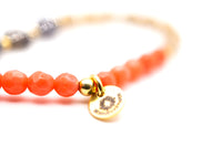 A23 Mala Single Orange Saphire